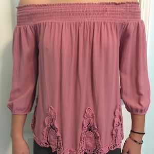 Off the should blouse